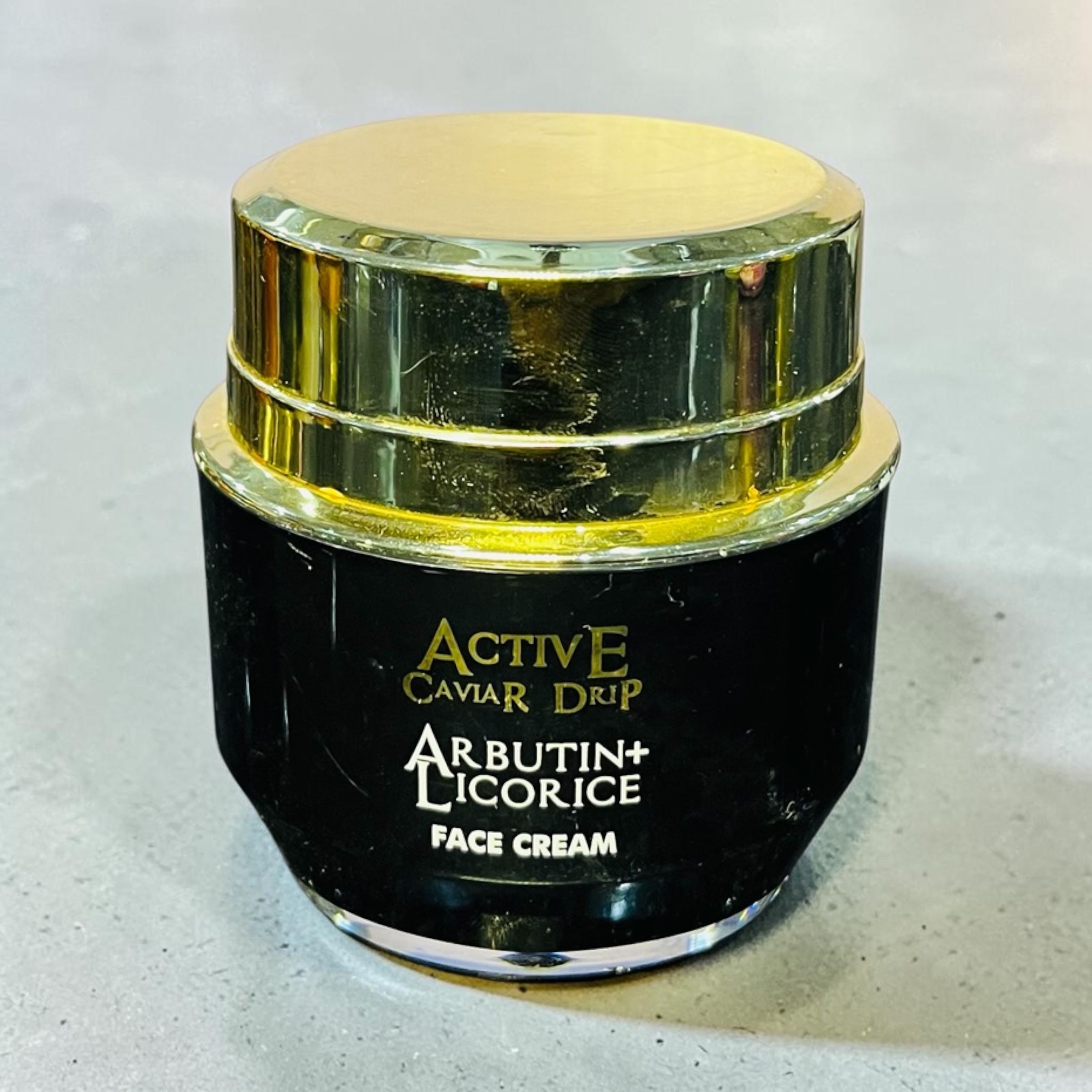 ACTIVE CAVIAR DRIP ARBUTIN+LICORICE FACE CREAM 50G